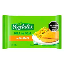[VEGET008] Vegetalex - Milanesa de Soja con Calabaza (340g)