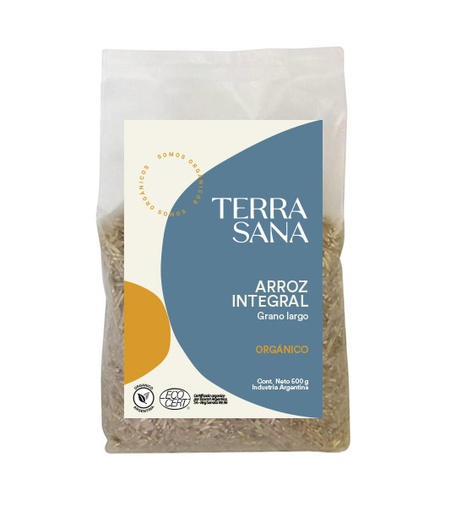 [TERRA002] Terrasana - Arroz Integral Grano Largo (500gr) 