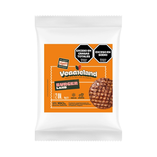[VEGGI013] Veggieland - Burger land (160gr)