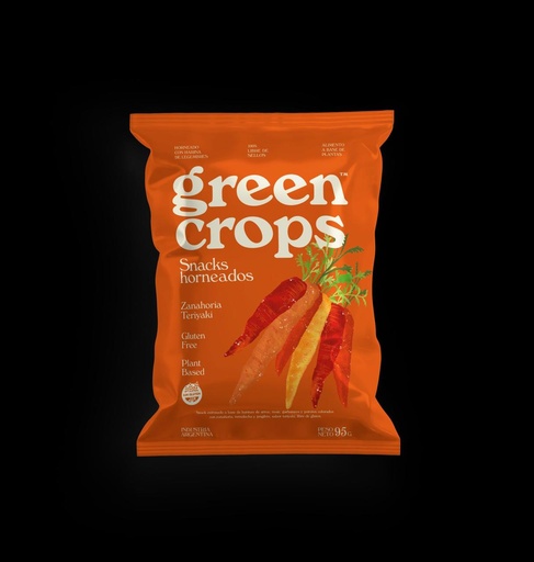 [GROPS006] Green crops - Snack sabor Zanahoria Teriyaki(45gr)