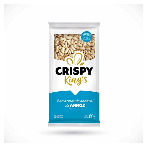[CKING003] Crispy King - Barra crocante de Arroz inflado 60 gr
