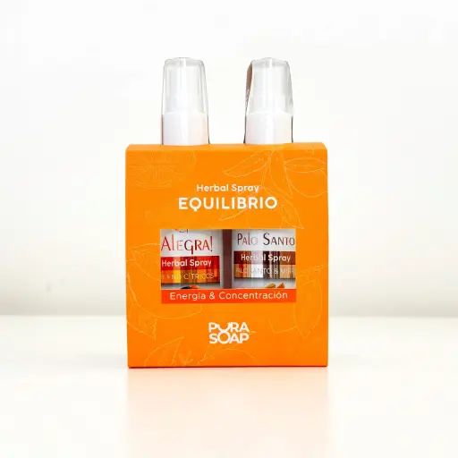 [PURAS038] Pura Soap - DUO HERBALS EQUILIBRIO ENERGIA Y CONCENTRACION