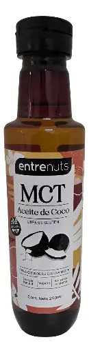 [ENTRE020] Entrenuts - Aceite de coco MCT (250 ml) 