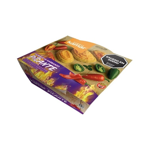 [KAMAR007] Kamar - Hummus de Garbanzo Picante (230gr)