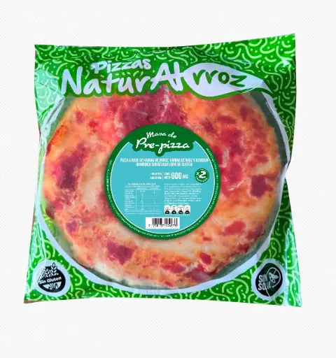 [NRROZ037] Naturalrroz - Pre Pizzas natural( pack x 2 unidades) 600 gr
