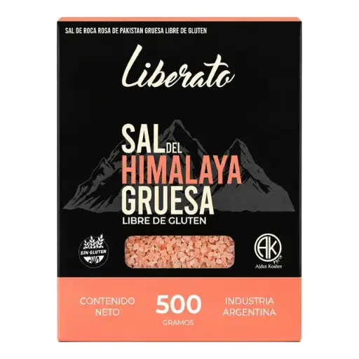 [LIBER016] Liberato - Sal del Himalaya Gruesa (Caja de Cartón) 500 gr  