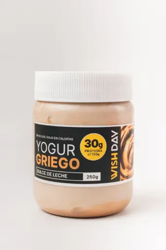 [WISHD008] Wish Day - Yogurt Griego Dulce de Leche (pote 250gr)