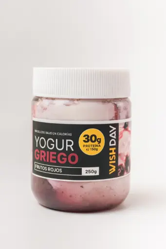 [WISHD012] Wish Day - Yogurt Griego Frutos Rojos (pote 250gr) 