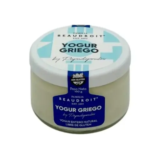 [FAMIL022] Familia Beaudroit - Yogurt Griego Entero Natural (160gr)