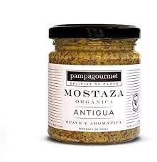 [PAMPA026] Pampa Gourmet - Mostaza antigua orgánica certificada (170gr)