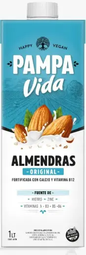 [PVIDA001] Pampa Vida - Bebida de almendra sabor original (1lt)