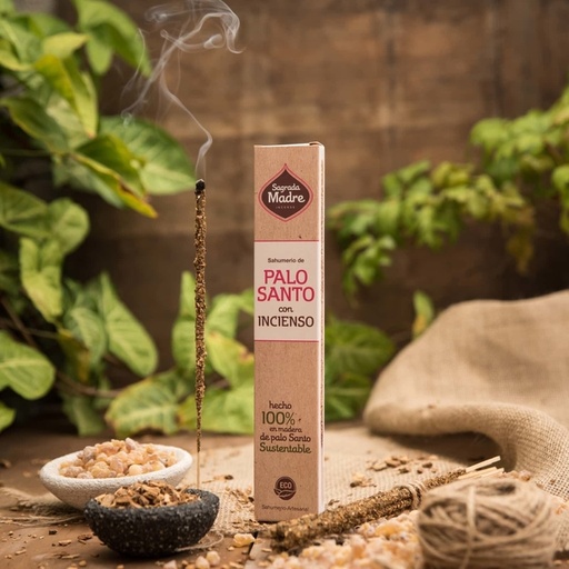 [SAGRA073] Sagrada Madre - Sahumerio palo santo con incienso