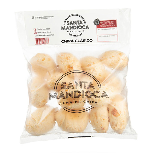 [SANTA010] Santa Mandioca - Chipá clásico horneado (300gr)