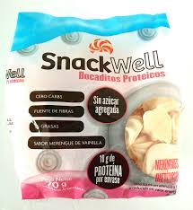 [SNACK001] Snackwell - Bocaditos Proteicos, Merengues Dieteticos 70 gr