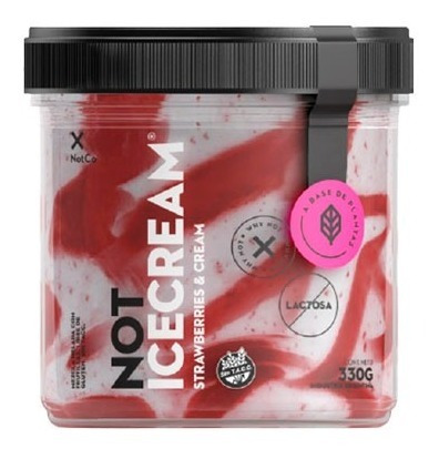 [THENO052] The Not Company - Not ice cream sabor strawberry & cream (330gr)