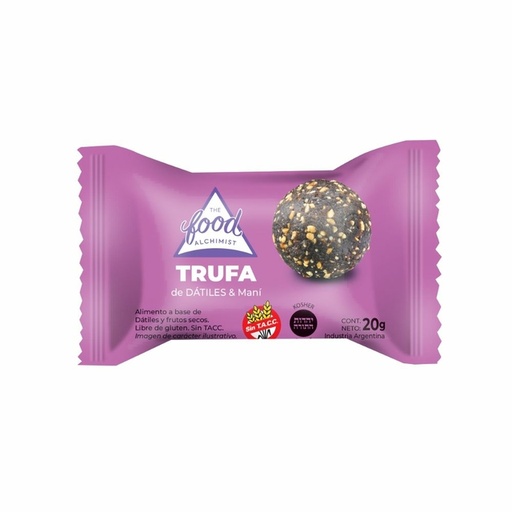 [THEFO007] The food alchimist - Trufas de dátiles y maní (20gr)