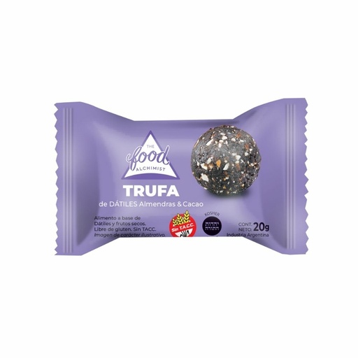[THEFO011] The food alchimist - Trufas de dátiles, almendras y cacao (20gr)