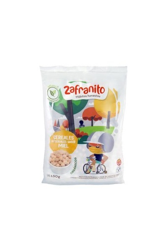 [ZAFRA046] Zafranito - Cereales integrales orgánicos de miel (130gr)
