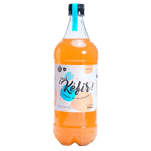 [QUEKE009] ¡Qué Kefir! - Bebida probiótica sabor naranja (1lt)
